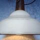 Industrial pendant, white.