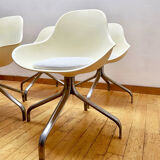 Set of 4 IKEA Chris Martin ABS chairs