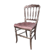 Chaise dorée Napoléon lll