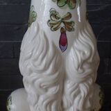 Large earthenware dog made in Italy