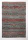Tapis Kilim rayé bleu et vert