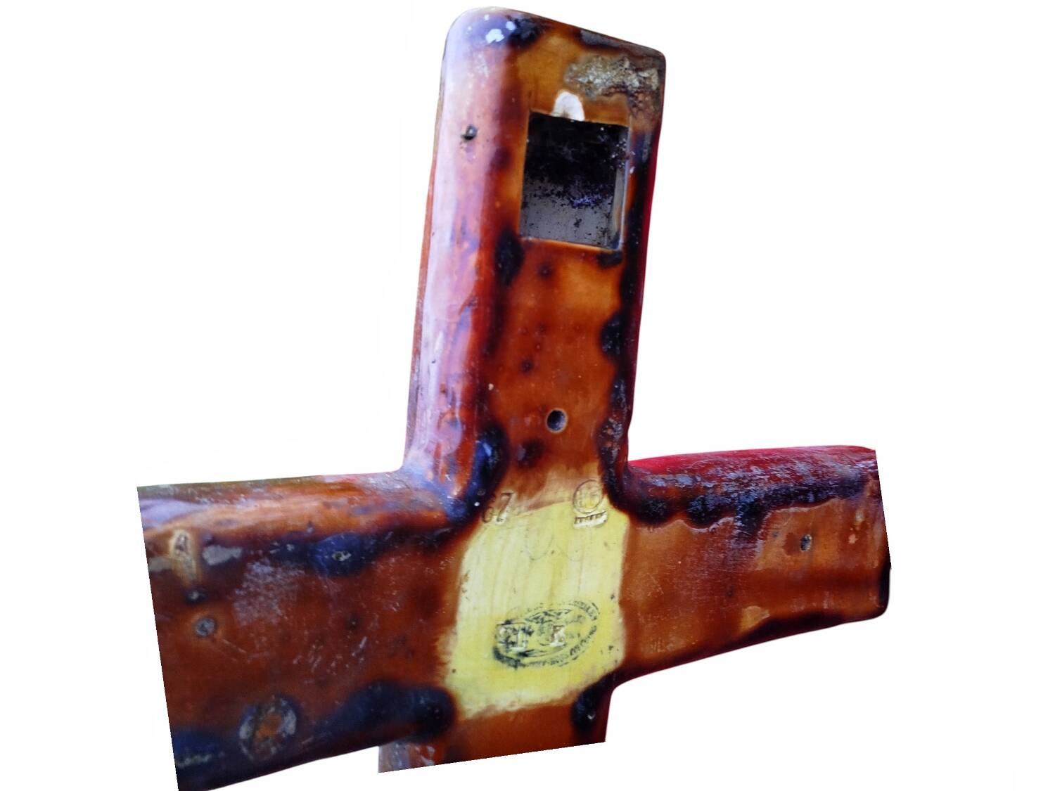 Ceramic crucifix