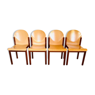 Vintage Baumann chairs 80