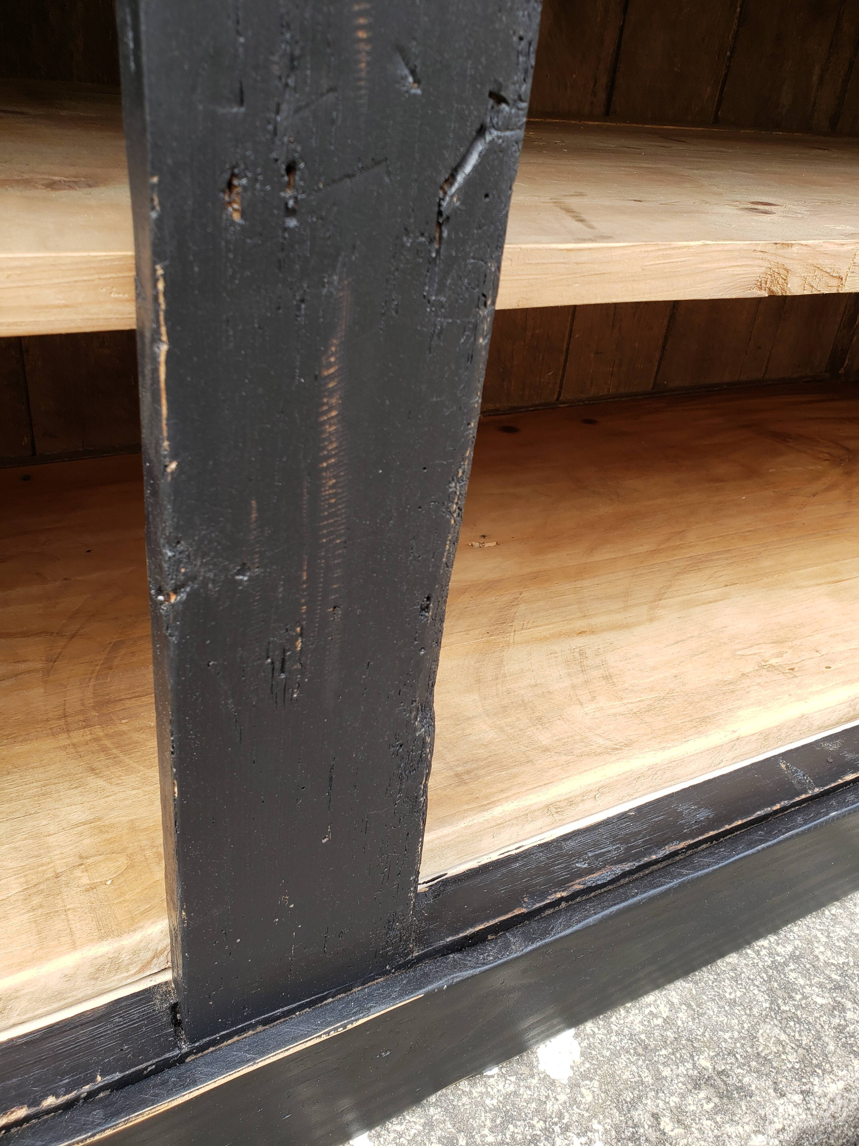 Double-sided counter trade furniture