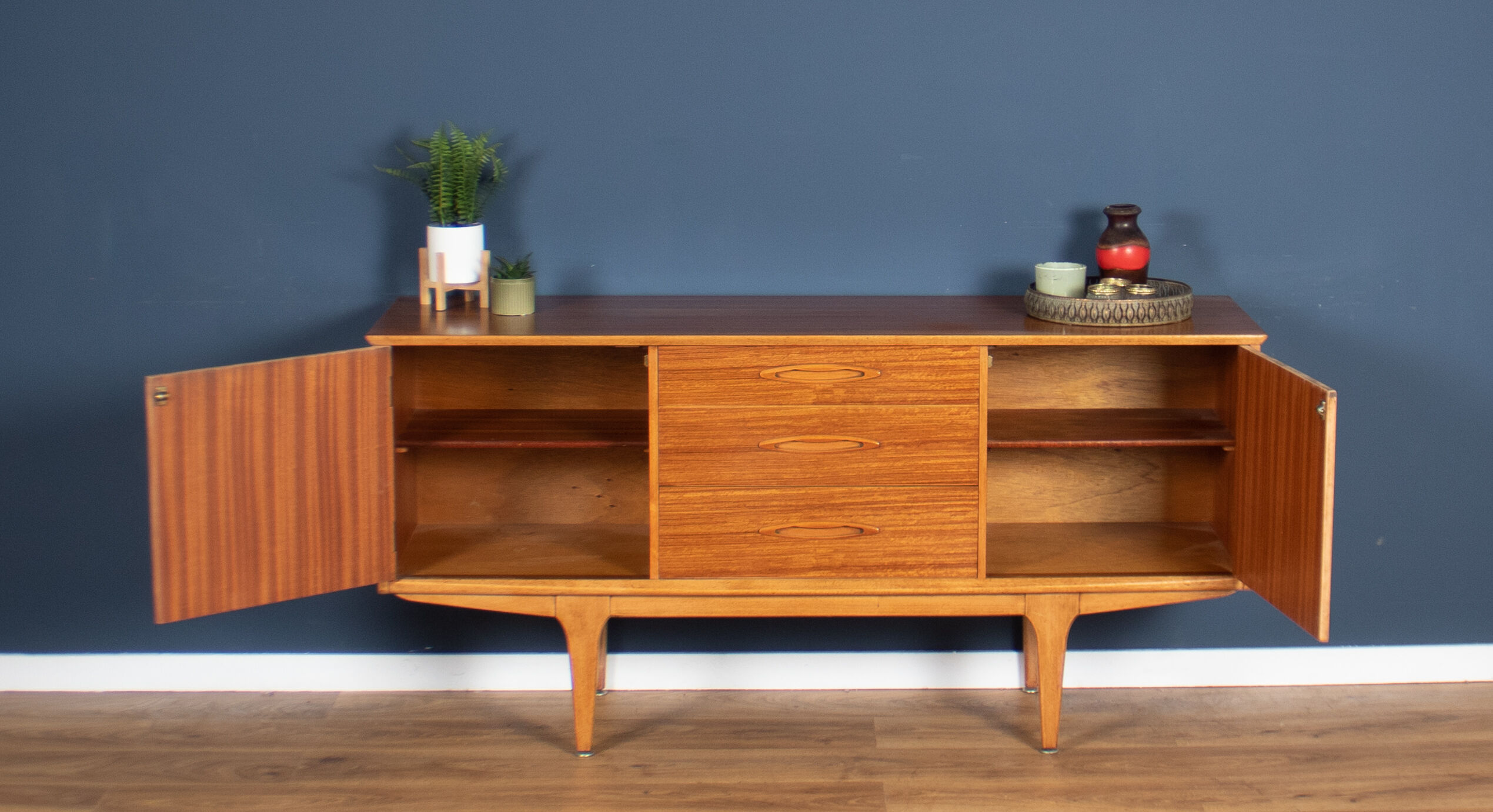 Walnut sideboard by Jentique 1960s