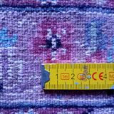 Handmade Pakistani wool and silk rug 124x77cm