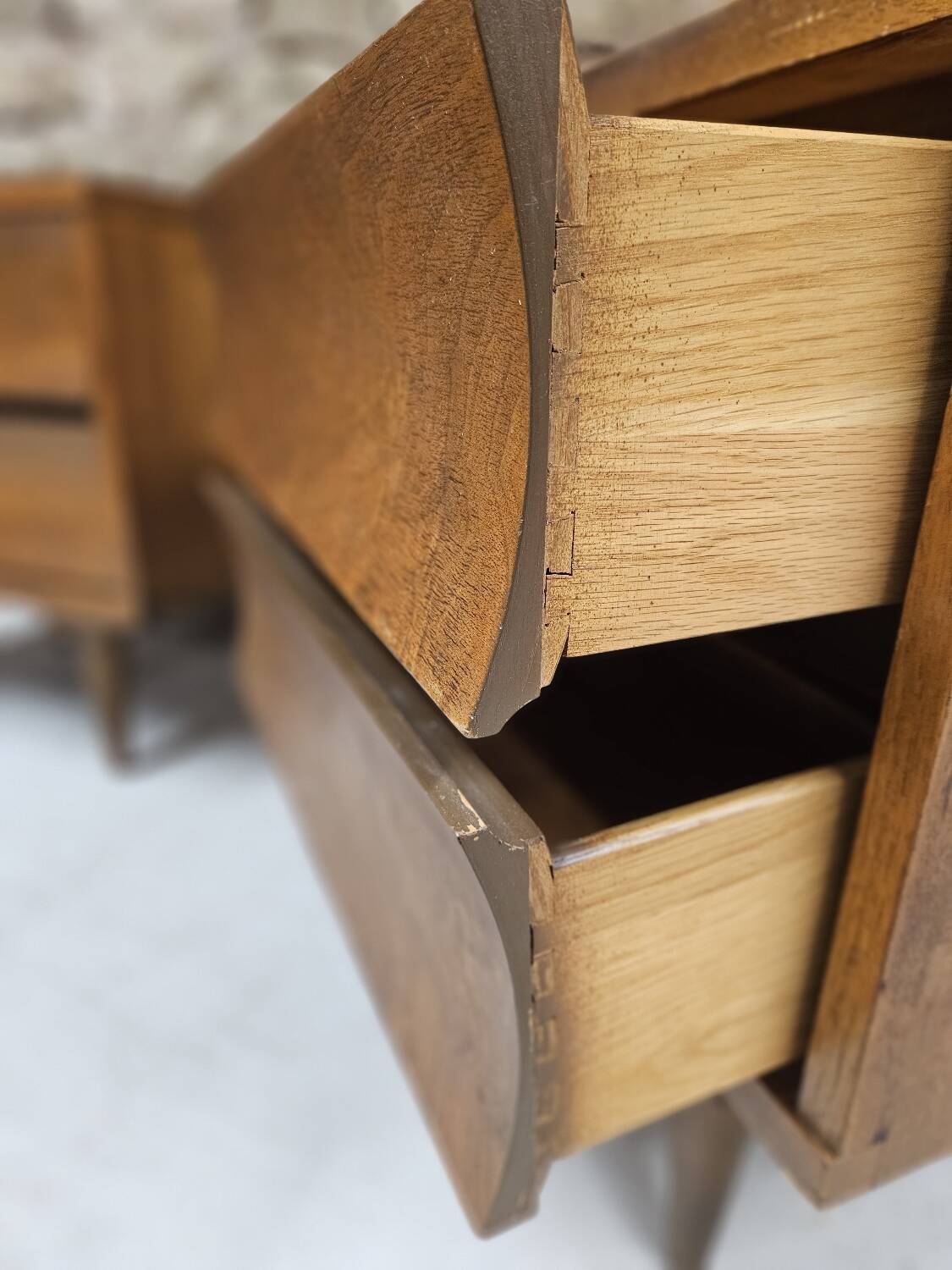 Paire de table de chevet Johnson Carper, 1960