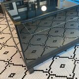 Store display counter, vintage decorative display counter, display case for collection,