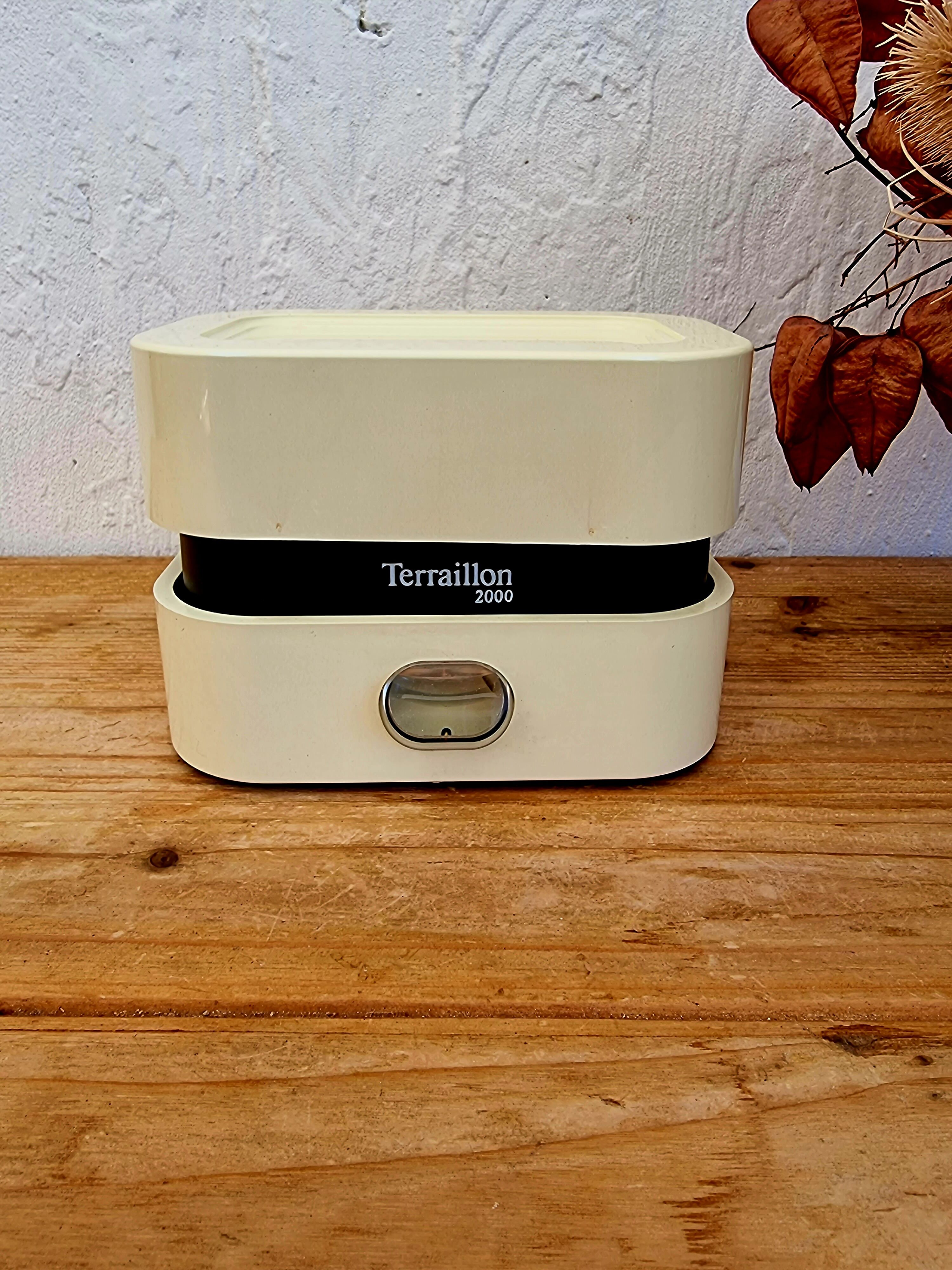 Balance Terraillon 2000 vintage yellow