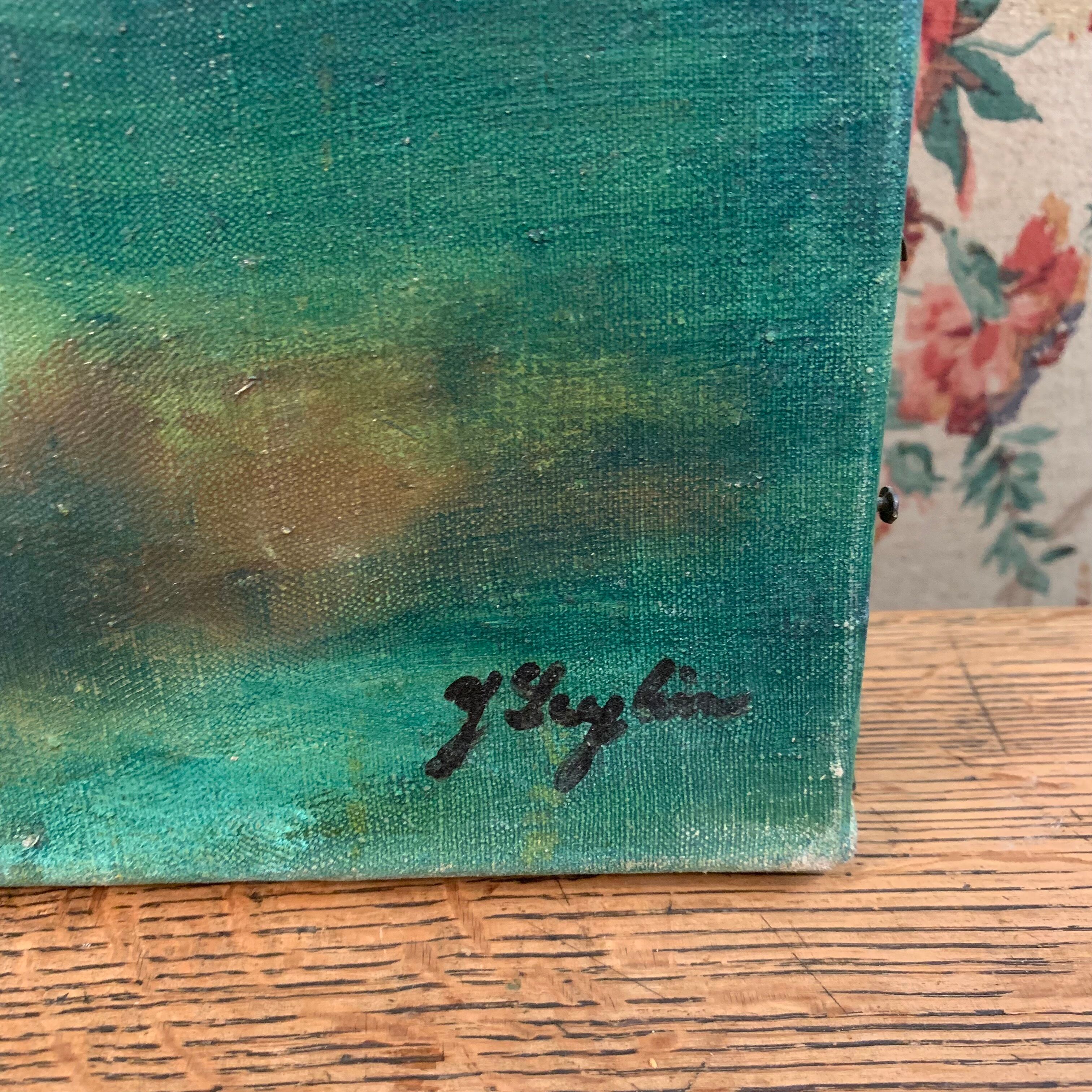 Bouquet painting by Yetty Leytens