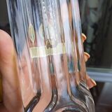 Vase en cristal Walther Kristallglas style Bauhaus