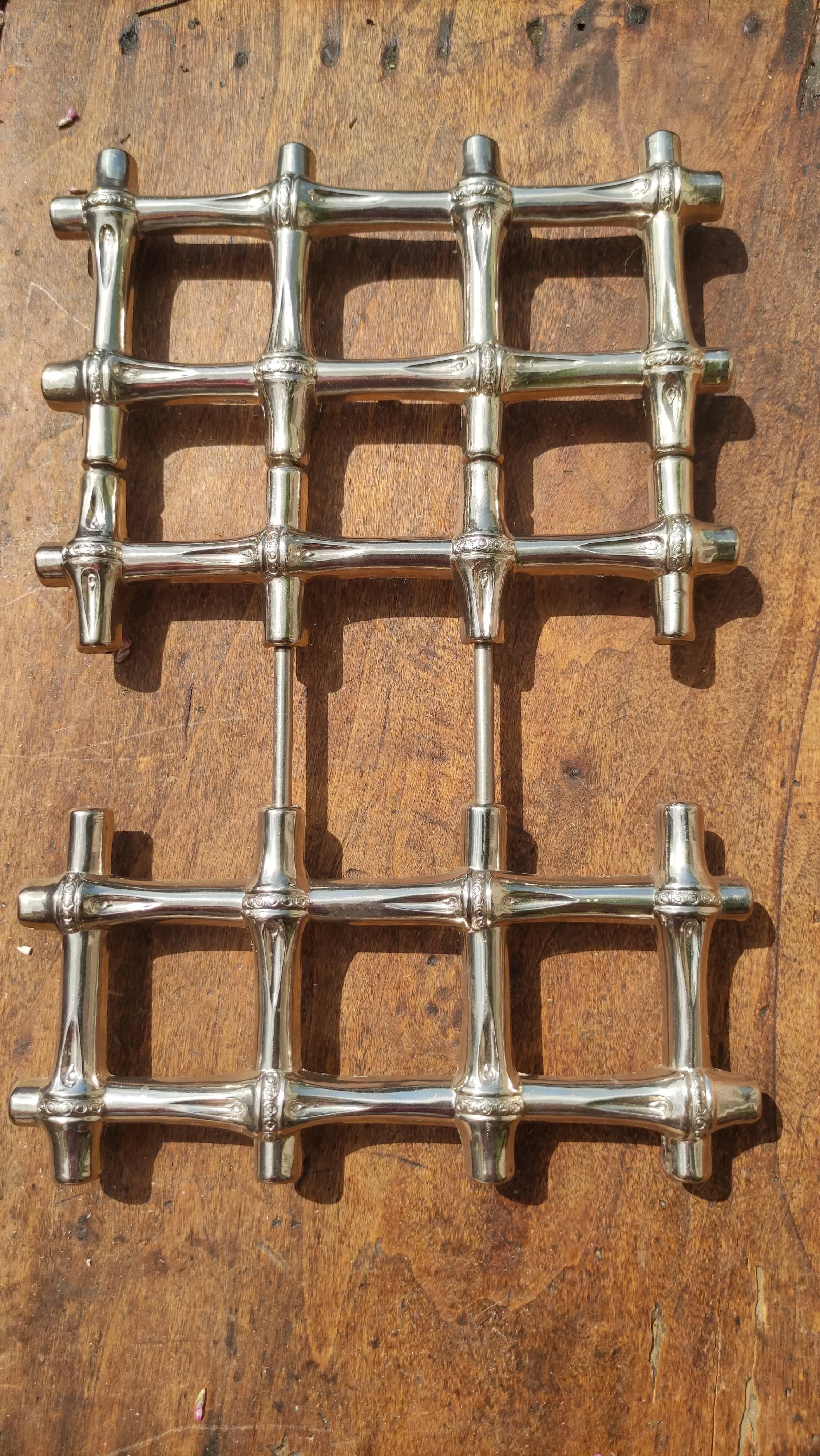 Vintage stretchy underside in silver metal Italy