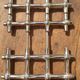 Vintage stretchy underside in silver metal Italy