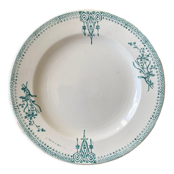 Paire d'assiettes Saint Amand