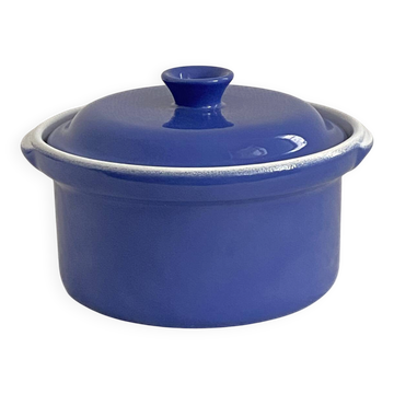 Cocotte en céramique bleue Emile Henry