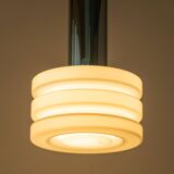 Opal glass pendant lamp by Limburg, Germany, 1960s