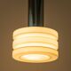 Opal glass pendant lamp by Limburg, Germany, 1960s