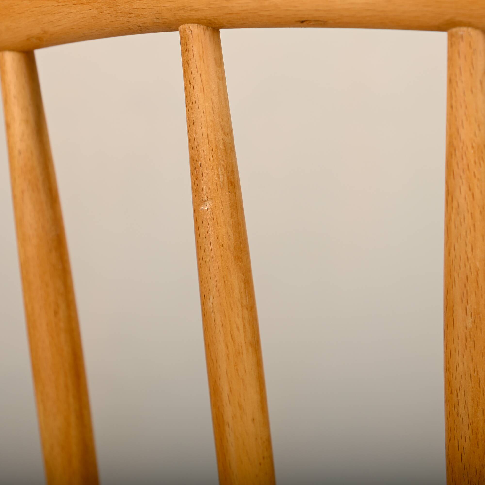 Erik Ole Jørgensen J151 Dining Chairs in beech and papercord for FDB Møbler