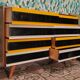 Chest of drawers U 453 Yellow by Jiri Jiroutek for Interier Praha, old edition from 1962