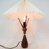 Table Lamp Made In Teak, Danish Design From 1960s