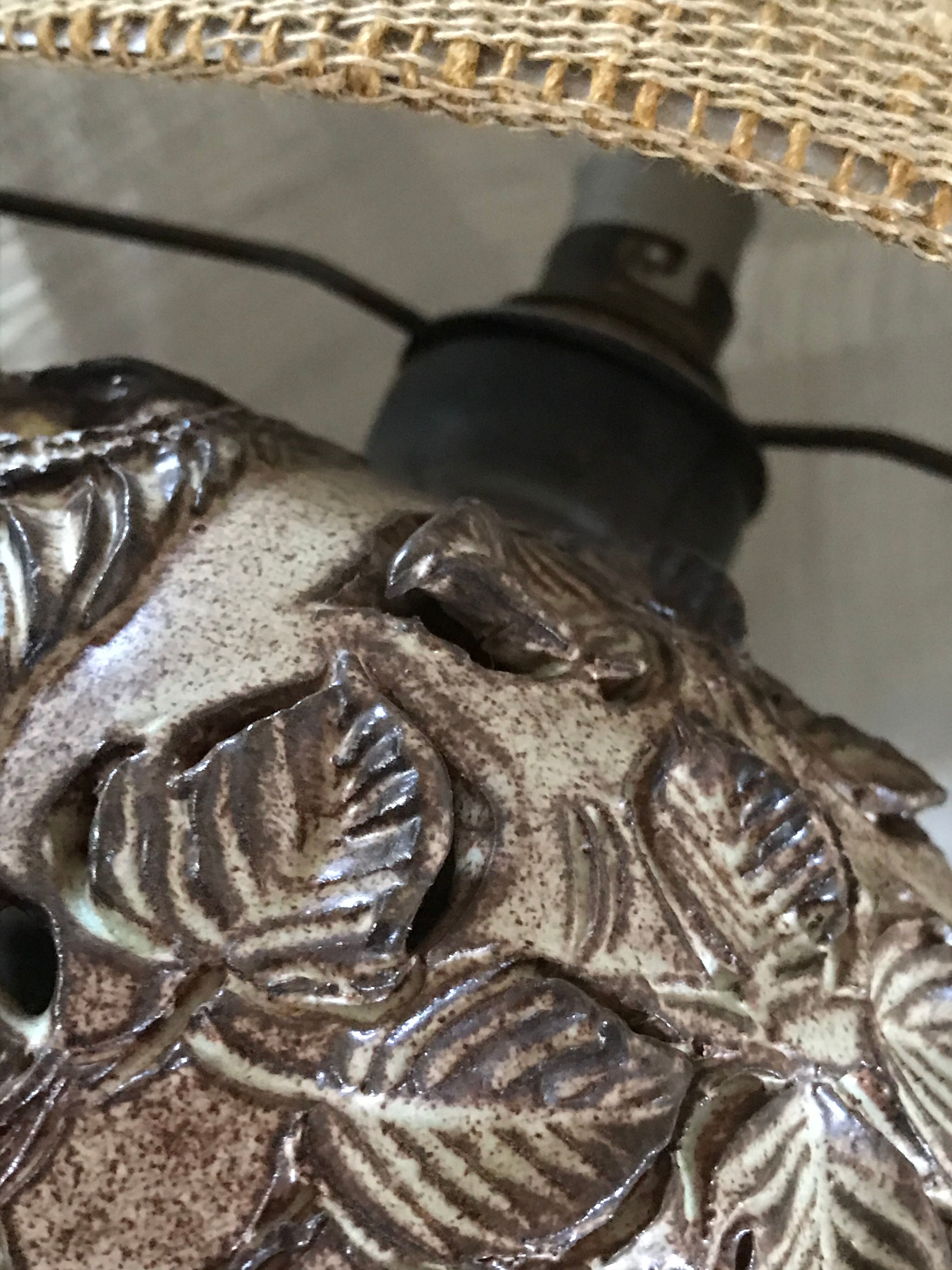 Ceramic lamp by Vallauris Fonck - Mateo