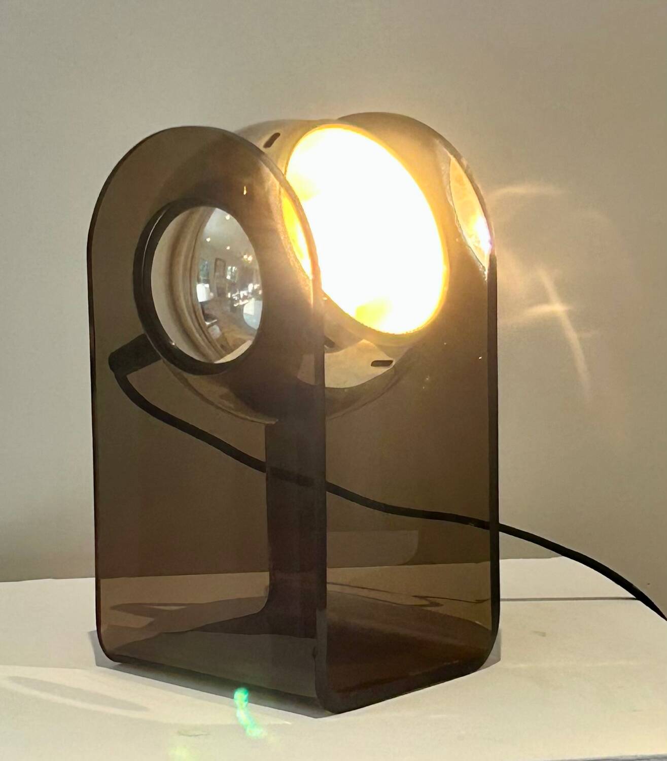 Gino sarfatti sixties vintage model 540 table lamp. model 540, designe