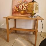 Amber yellow table lamp