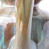 Stoneware vase with two handles