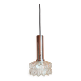 Suspension space age chrome and glass Germany 1970