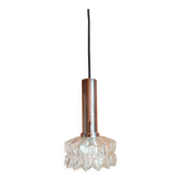 Suspension space age chrome and glass Germany 1970
