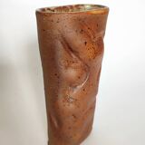 Stoneware vase signed Jacques Marchand