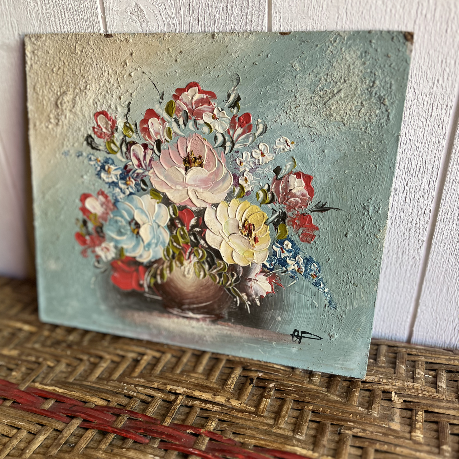 Oil on panel