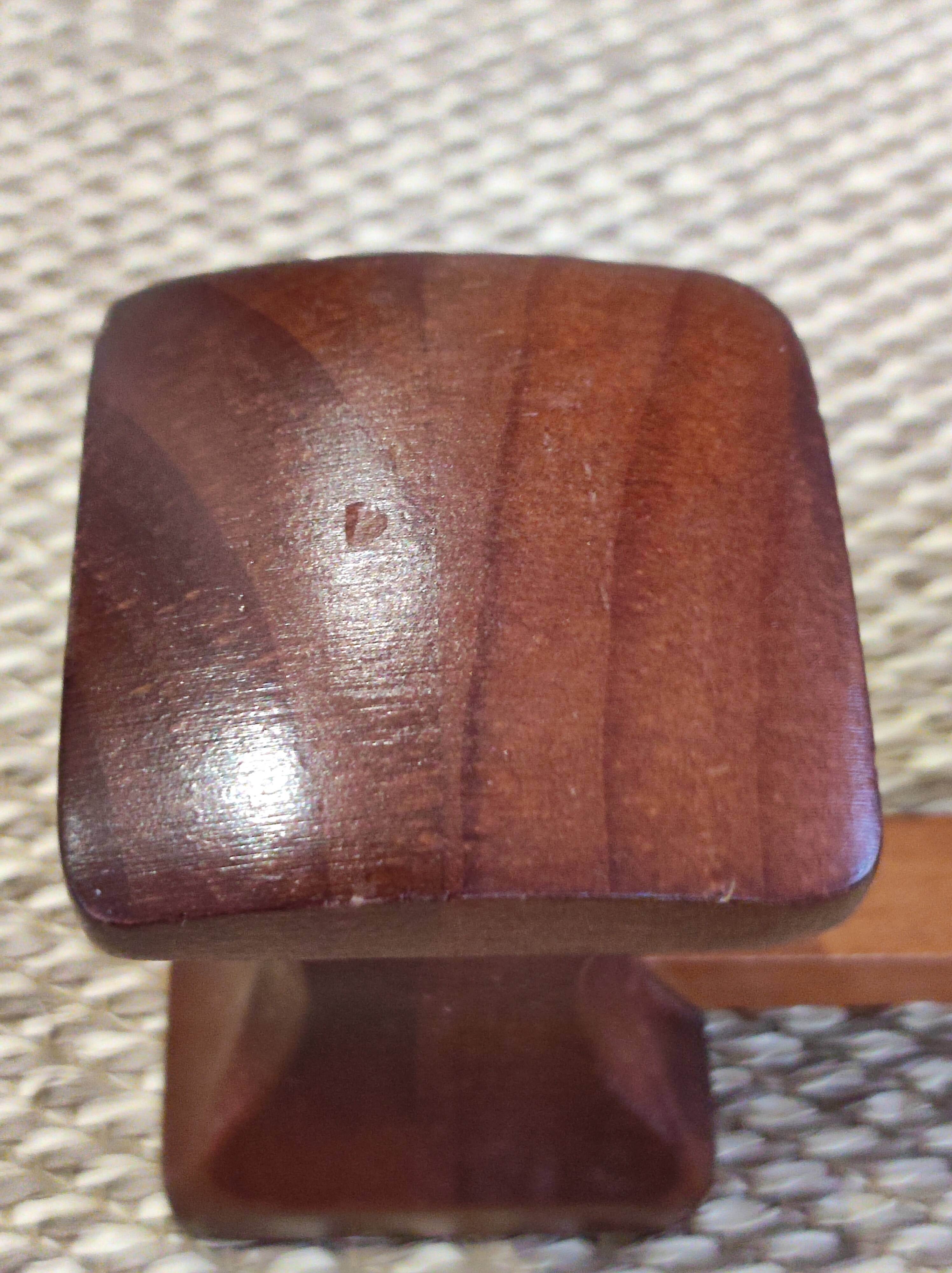 Scandinavian style wooden coat rack