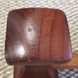 Scandinavian style wooden coat rack