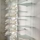 Glass bookcase