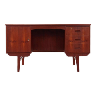 Teak desk Scandinavian design of the 70's