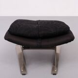 Saporiti adjustable Foot Stool Italy 1980s