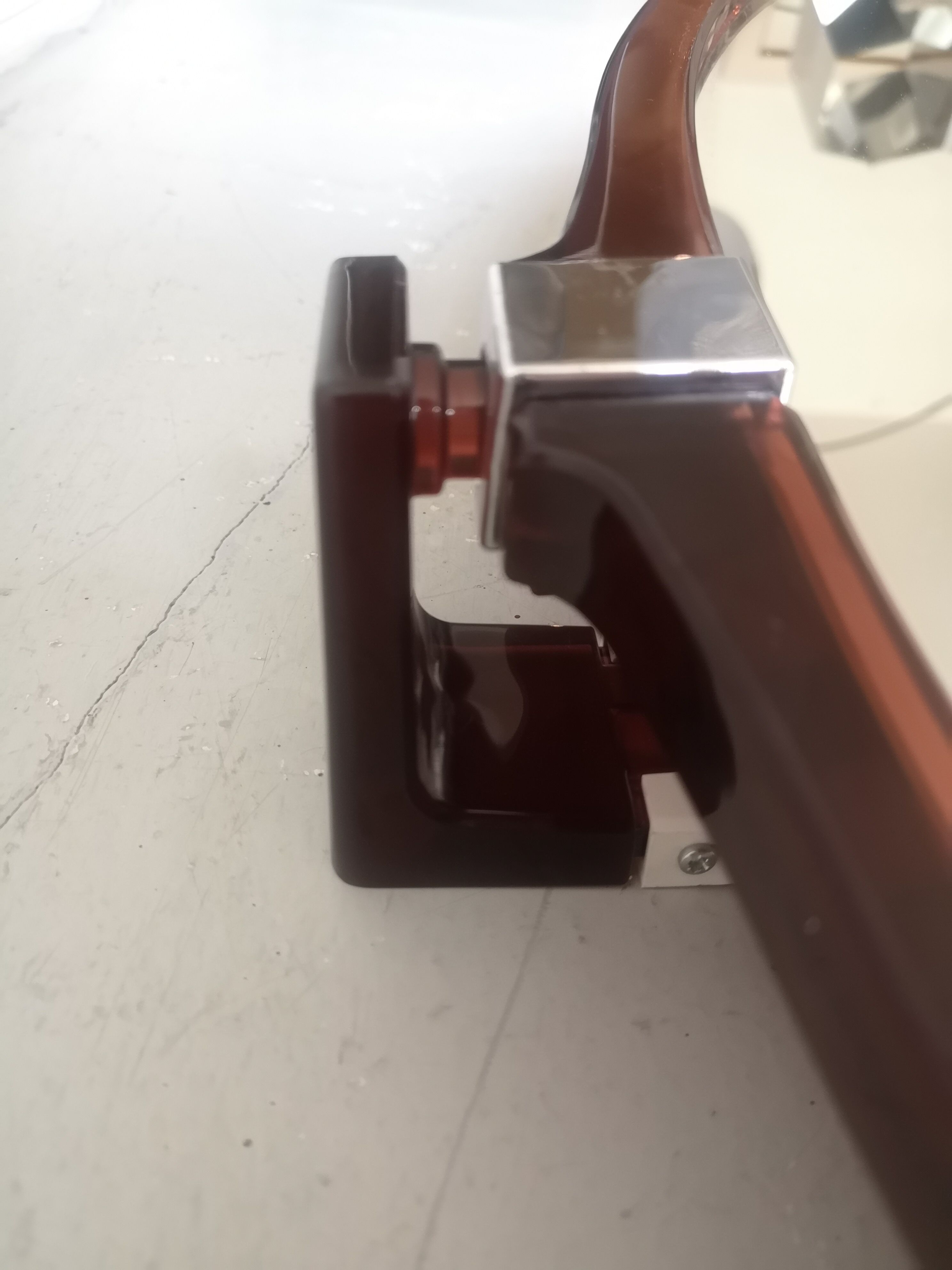 Oval swivel wall mirror design Allibert, 1970