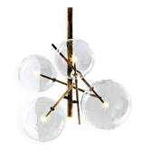Suspension Gallotti & Radice, Bolle 4 lampes