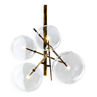 Suspension Gallotti & Radice, Bolle 4 lamps