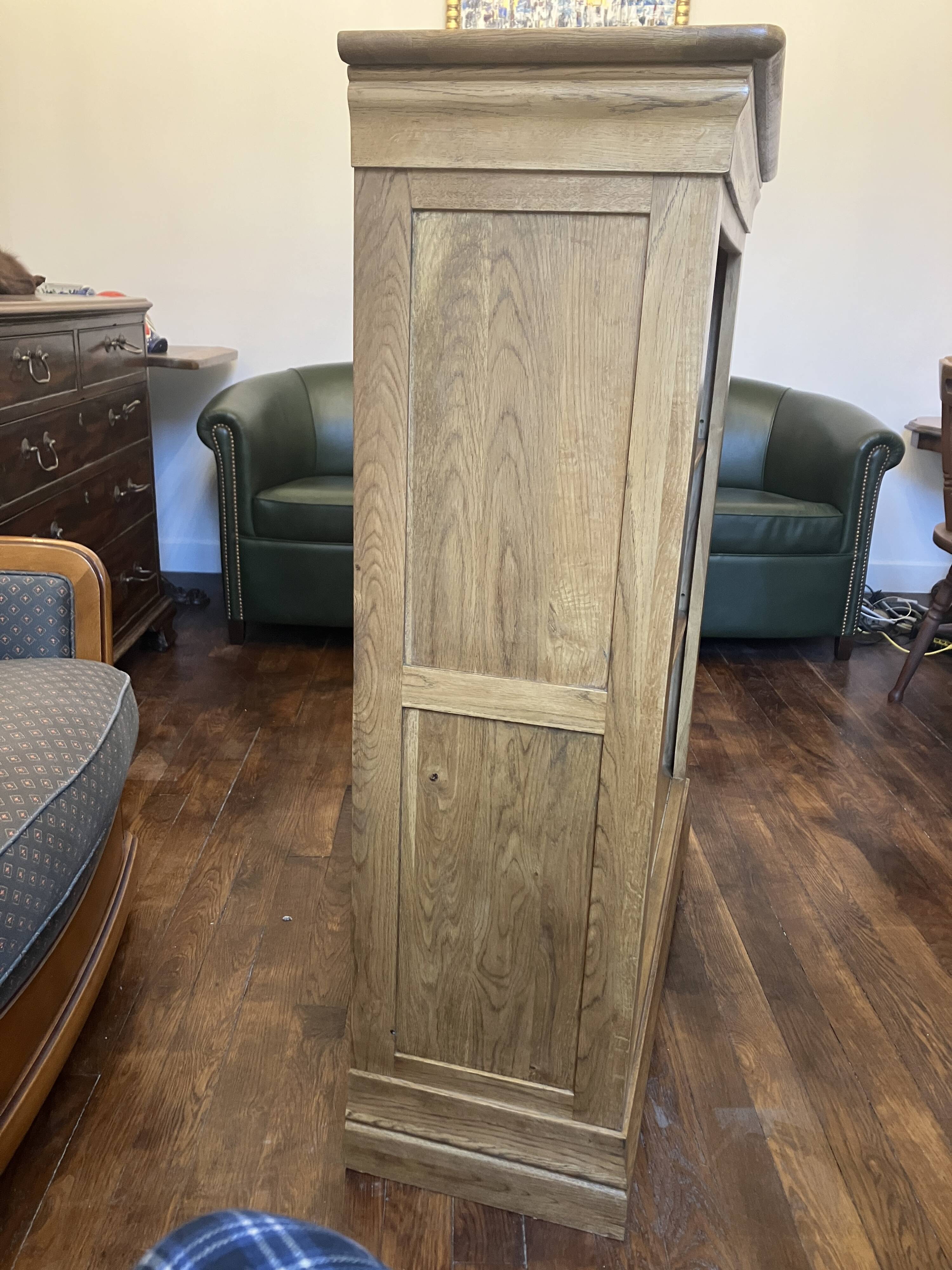 English Library in Solid Oak