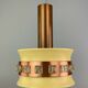 70s lamp light hanging lamp ceiling lamp metal Space Age Design VEB 60s