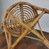 Children's rattan chair