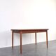 Mid-century Danish teak extendable dining table, 1960s.