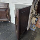 Pair of oak corner cabinets