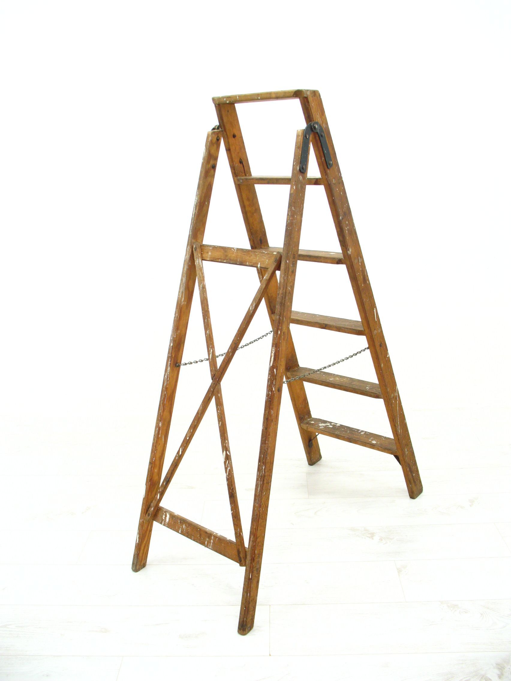 Vintage Folding Ladder, 1970s