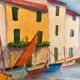 Aquarelle marine vintage