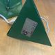 Lampe pince en métal vert, années 50