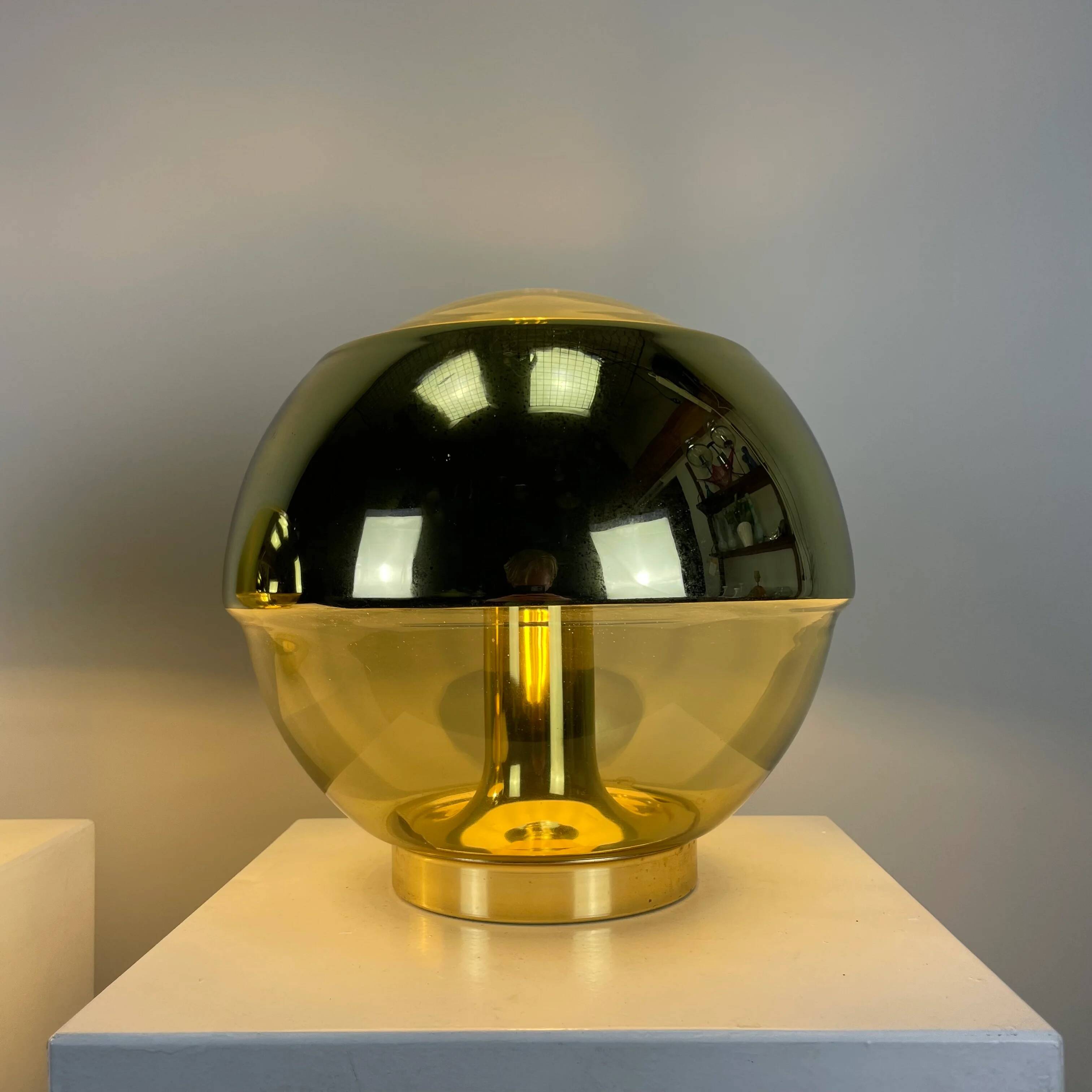 Rare pair of Magic Eye table lamps by Peill & Putzler 1970