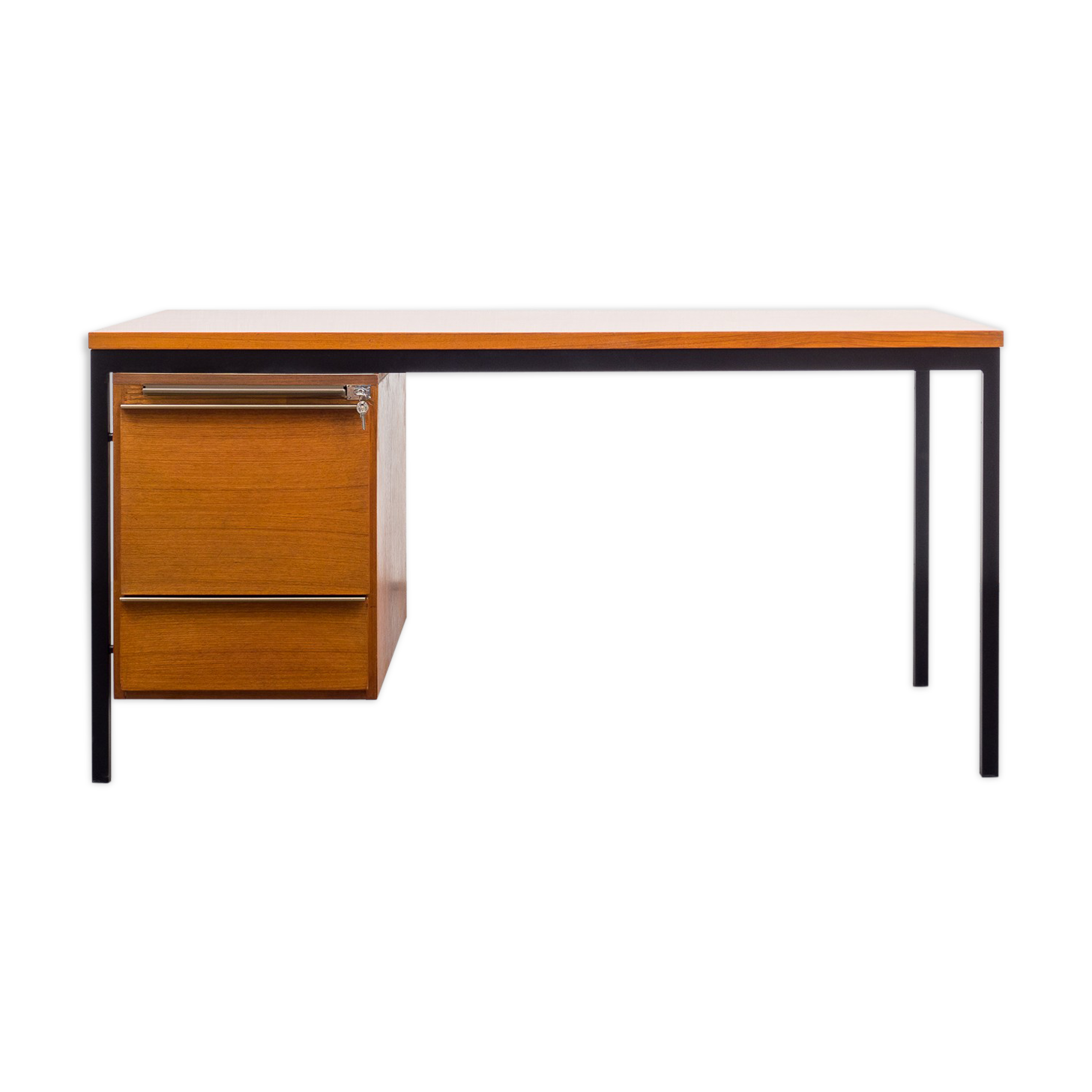 60s office, teak and metal